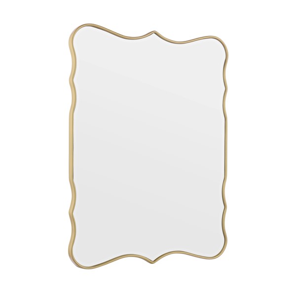 (image for) Laura Ashley Medora Mirror Matt Gold 64.5 X 49.5cm